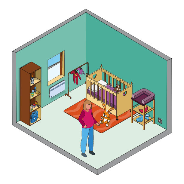 La chambre bébé