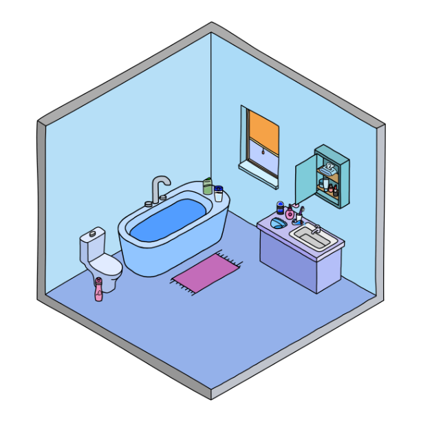 La salle de bain